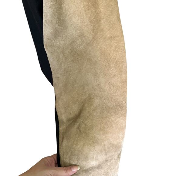 Burks Bay NRA Life Member Wool & Suede Letterman Jacket Medium - Picture 7 of 8